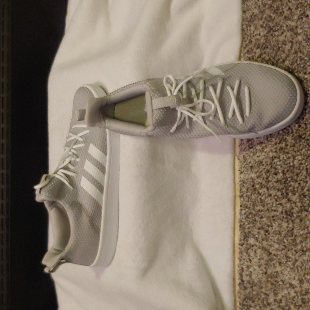 Gray/White Adidas